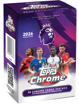 Topps Chrome Premier League 2026 - 1 Value Box