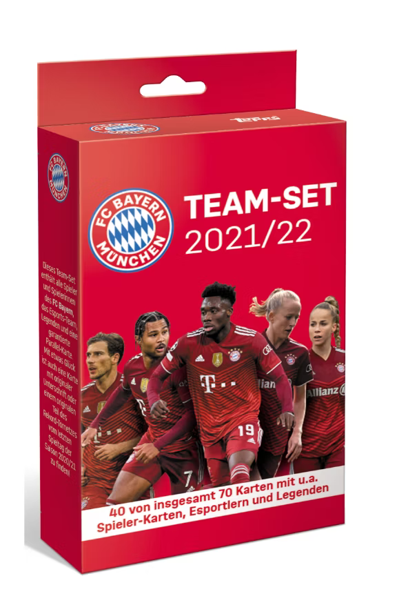 2021-22 FC Bayern München Team Set