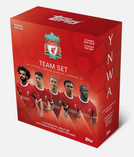 2023-24 Topps Liverpool FC Official Team Set