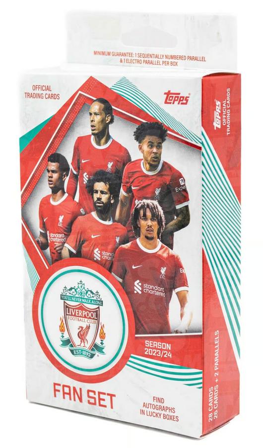 2023/24 Topps Liverpool FC Team-Set Hanger Box