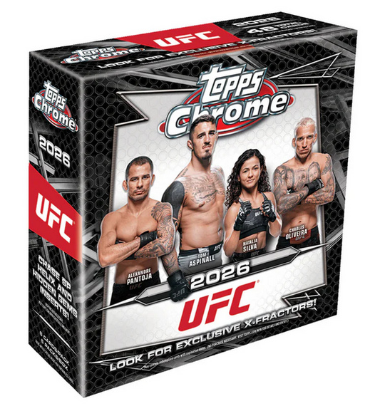 Topps UFC Chrome Mega Box 2026