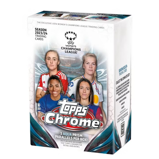 2023-24 Topps Chrome Womens Champions League Value Blaster Box